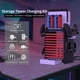 thumbnail image 2 of Estación organizadora con cargador de mandos Soporte de almacenamiento multifuncional para Nintendo Switch/base OLED con soporte para mandos, 2 of 6