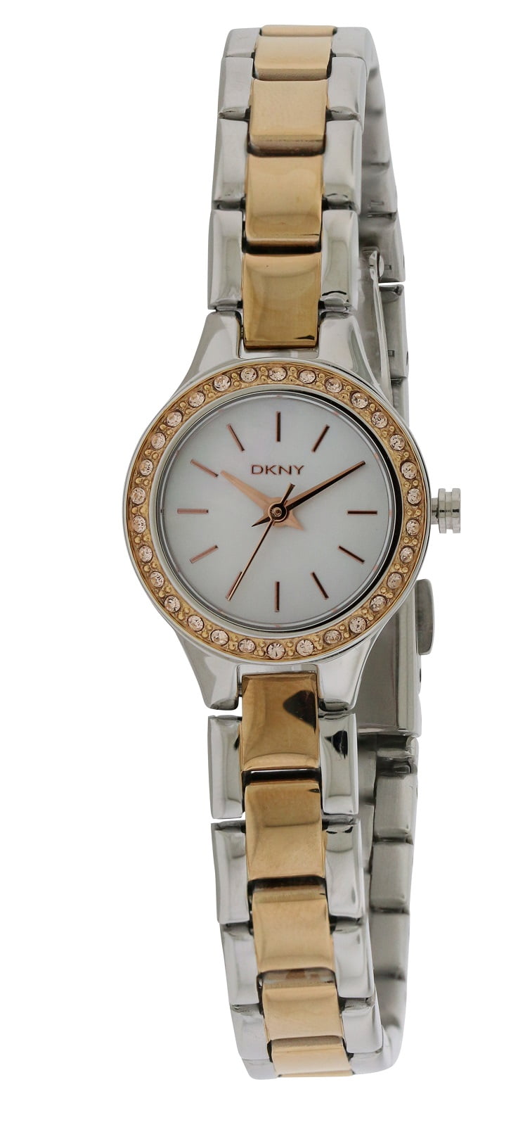 DKNY TwoTone Crystal Ladies Watch NY8811