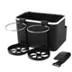 thumbnail image 1 of Organizador de caja de almacenamiento lateral de la consola del automóvil con portavasos dobles - Ajuste universal Reposabrazos ajustable Caddy con soporte para teléfono, almacenamiento de pañuelos, 1 of 7