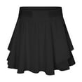 thumbnail image 3 of Tennis Skirt For Women Athletic Skorts Mini Pleated Skirt High Waisted Workout Running Skirt Layered Skirts Bandage Skirt Girls Jean Skirt Suede Skirt Ruffle Skirt Women Skirted Swimsuits for Women A, 3 of 3