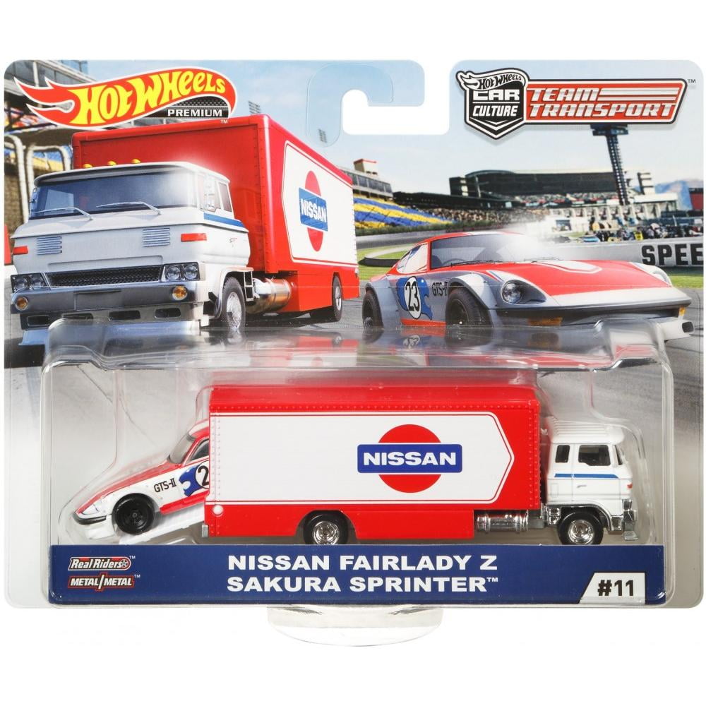 Hot Wheels Nissan Fairlady Z & Sakura Sprinter Premium