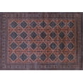 thumbnail image 1 of Ahgly Company Indoor Rectangle Oriental Light Blue Industrial Area Rugs, 7' x 10', 1 of 4