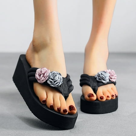 

Sandals Women Women S Clip Toe Sandals Fashion Summer Sandals Wedge Bottomed Women S Clip Toe Beach Sandals Womens Sandals Eva Purple 41