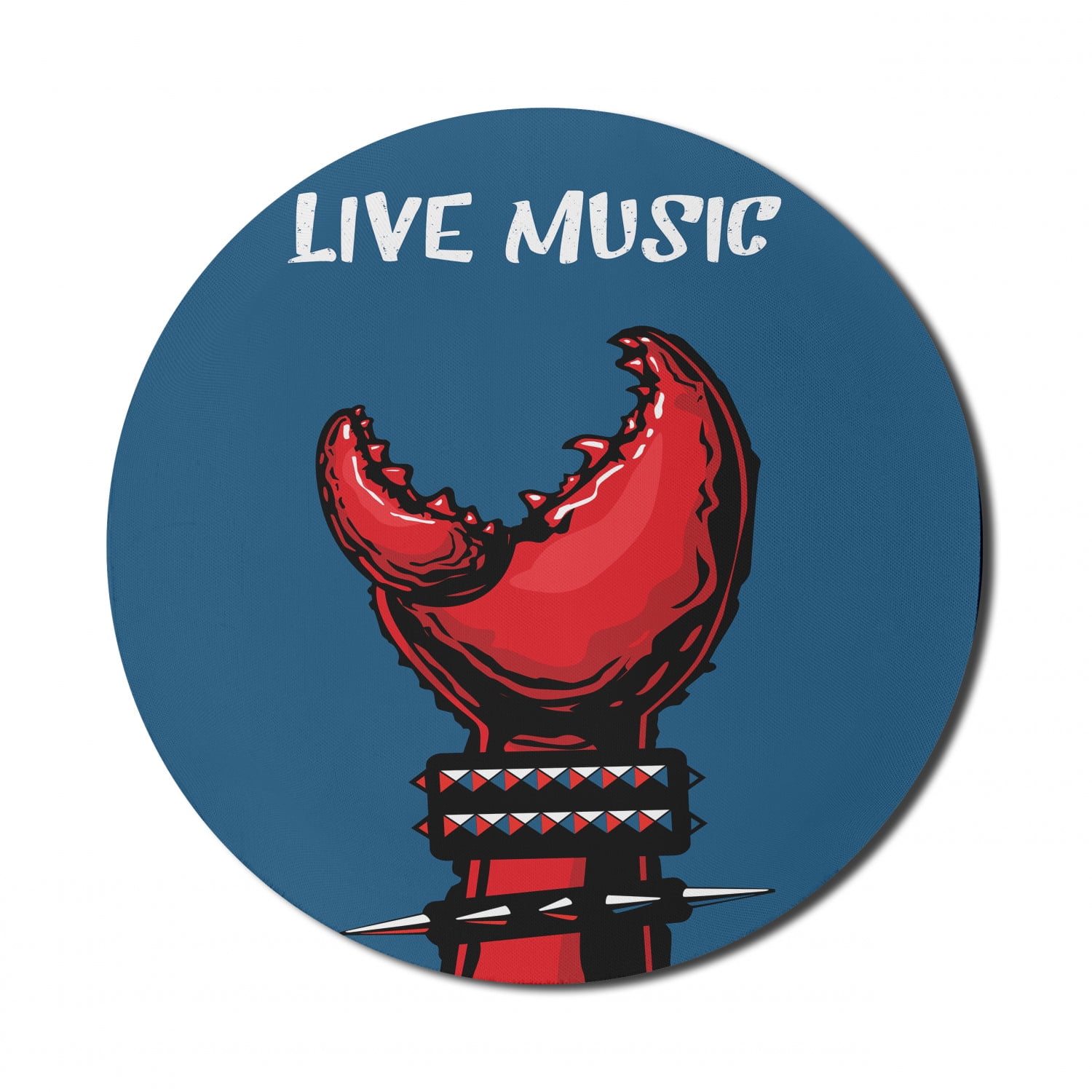 Indie Mouse Pad for Computers, Crab Claw with Spiky Wristbands Heavy ...