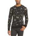 thumbnail image 1 of Kenneth Cole Mens City Lights Pullover Sweater, Black, XX-Large, 1 of 1