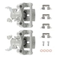 thumbnail image 4 of Maxpeedingrods 2Pcs Rear Brake Caliper w/ Bracket For Ford Fusion 2006 2007 2008-2012 18B5002, 4 of 8