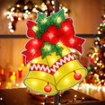 thumbnail image 3 of 17" 20L Bell Christmas Window Silhouette Lights Decorations, Lighted Bell Christmas Window Lights for Christmas,Party,Home,Patio Lawn,Garden, 3 of 7
