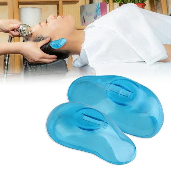 Travelwant 3Pairs Ear Cover Shield Protector, Disposable Plastic Waterproof Ear Cover Shield, Ear Caps for Salon, Home Shower