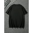 thumbnail image 2 of Manfinity Homme T-Shirt à Manches Courtes Col Rond Imprimé Roi, Haut d'Été Décontracté, pour Amis, 2 of 6