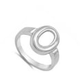 thumbnail image 4 of High Polish Oval Geometric Wholesale Ring .925 Sterling Silver Band Jewelry Female Male Size 6, 4 of 4
