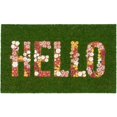 thumbnail image 1 of Coconut Husk Doormat 18“ X 30” Non & Durable Heavy Duty Backing Easy To Clean For Door Entrances Patios Backyards Garages And Saying Hello! Fall Couch Throw Blanket Dark Shag Rug Throws for Sofa And, 1 of 5