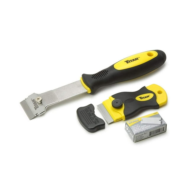 Set de raspadores Titan 17002, 2 piezas, multiusos, con cuchillas