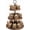 Medium(7”x8“x10"), variant on 3 Tier Cupcake Stand,  Tiered Serving Tray Cupcake Tower, Serving Stand Display Dessert Cookie Candy Buffet Holder for   Party, Wedding, Farmhouse,  Party, Kitchen Decor
