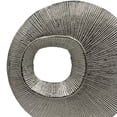 thumbnail image 2 of Bergamo Art Decorative Handmade Aluminum 19 inch Modern Eyeball Mirror Sculpture, 2 of 6