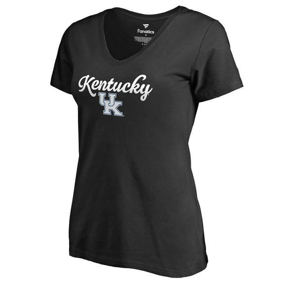 Women's Black Kentucky Wildcats Freehand T-Shirt