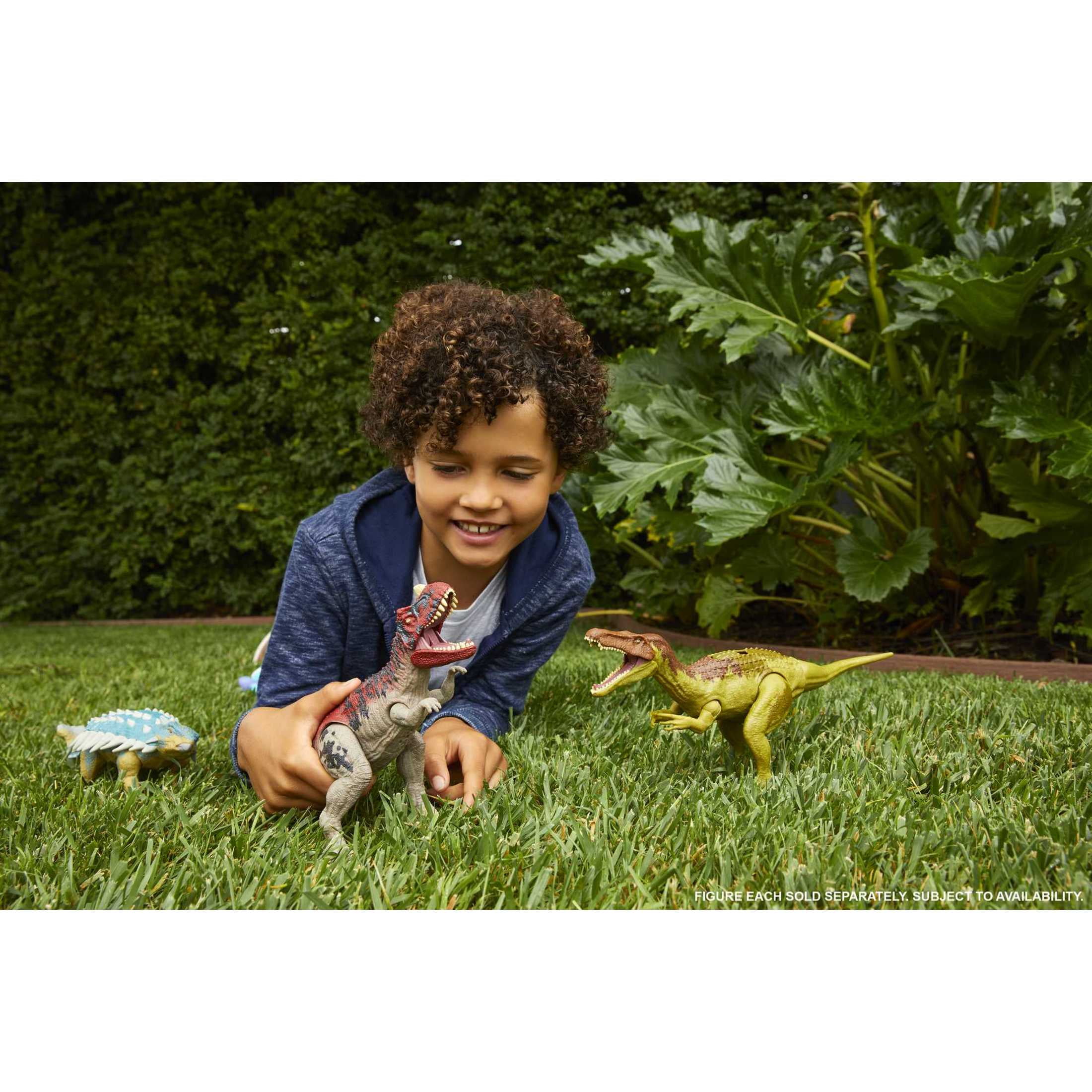 Jurassic World Camp Cretaceous Roar Attack Baryonyx Limbo Dinosaur Action Figure Toy