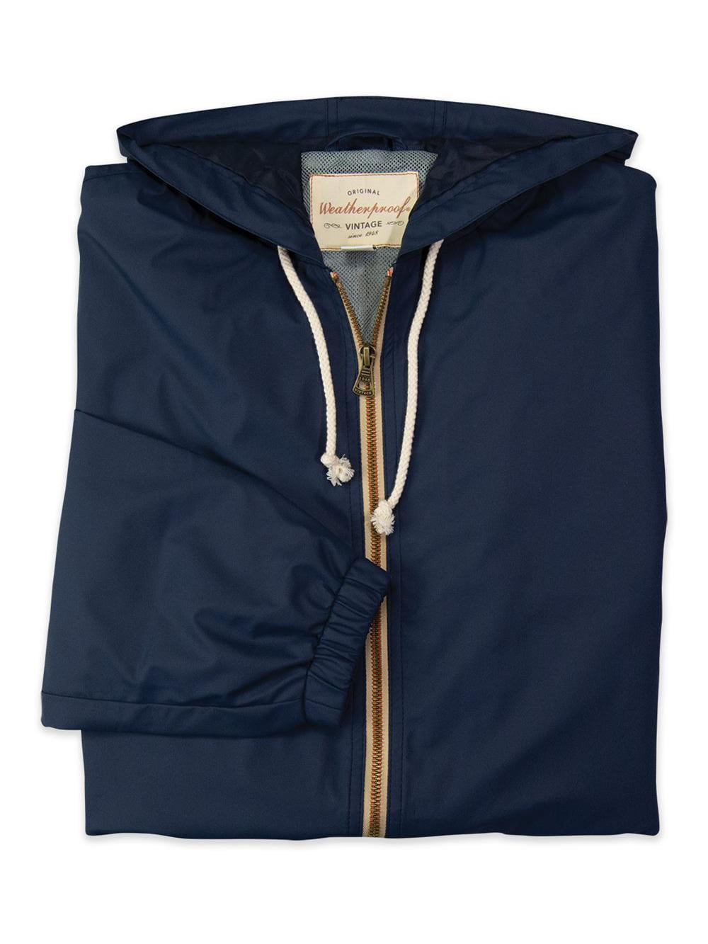 Vintage Hooded Rain Jacket 