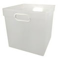 thumbnail image 1 of Romanoff Products ROM72520-3 Cube Bin, Clear - 3 Each, 1 of 1
