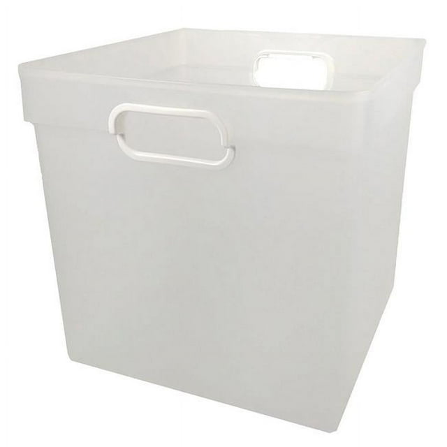 Romanoff Products ROM72520-3 Cube Bin, Clear - 3 Each
