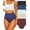 5Pack A, variant on Finetoo 5 Pack Tummy Control Shapewear Underwear for Women High Waisteded Body Shaper Panties Butt Lifter Slimming Briefs Sport Breathable Panty for Ladies S-XXL