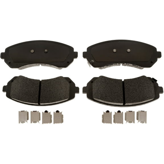 ACDelco Disc Brake Pad Set Fits select: 2002-2007 BUICK RENDEZVOUS, 2002-2004 CHEVROLET VENTURE