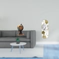 thumbnail image 2 of Figura de escritorio,Reloj de mesa con figura de globo terráqueo,decoración para oficina y hogar,Espejo de pared,Espejo decorativo nórdico para colgar en la pared,Espejos de pared metálicos, 2 of 8