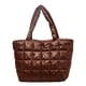 thumbnail image 1 of Cloud Bubble Bag Bolso Cheques Liso Mujeres Niñas Básico para Ir Compras Viajar, 1 of 9