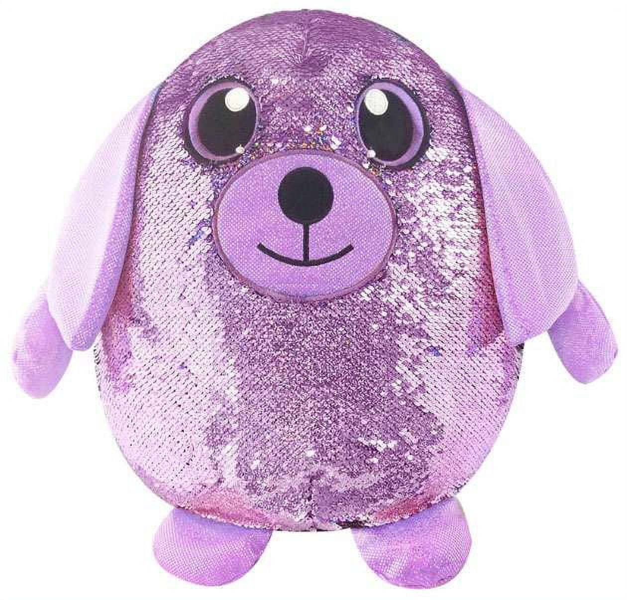 Shimmeez, Large Size Benji Bear, Sequin Plush Stuffed Animal