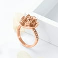 thumbnail image 6 of Cremation Ring for Ashes for Women Rose Flower Urn Rings Memorial Jewelry Human Pet Stainless Steel Ash Holder Loved Ones Funeral Keepsake Gift, 6 of 7