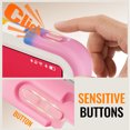 thumbnail image 4 of For Lenovo Tab M11/K11 LTE TB-330FU 11 inch Case, 360 Rotatable Handle Stand, Shoulder Strap, Drop-Proof Design, Colourful Pink, 4 of 7