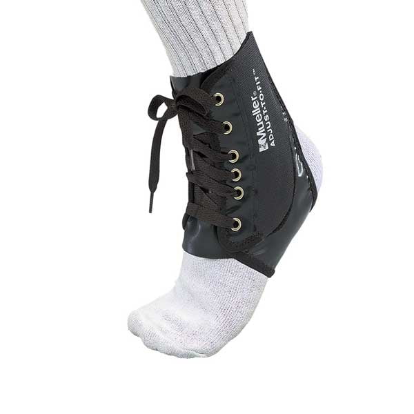Mueller AdjustToFit Black Ankle Brace []