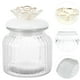 thumbnail image 3 of Botella de vidrio transparente vacía para alimentos, frasco de vidrio para almacenar granos de café con tapa, 3 of 6