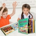 thumbnail image 3 of WYQLFSB Sticker Books for Toddlers 2-4 Years Reusable Sensory Book Keep Kids Off Devices Toddler Quiet Book Toddler Busy Book Sticker Books for Toddlers, 3 of 5
