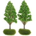 thumbnail image 1 of 2 Pcs Arbres Miniatures Diorama Paysage DIY Modèle d'Arbres Miniatures Décoration de Table de Sable, 1 of 8