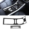 thumbnail image 3 of Embellecedor del panel de la consola central ANGGREK Cubierta de Plástico ABS Estilo de fibra de carbono 2 piezas para Land Rover Range Rover Evoque 2012-2017, 3 of 8