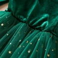 thumbnail image 7 of XEGLSBU Dresses for Girls 14-16 Long Child Xmas Girls Dresses Party Dance Kids Christmas Dress Girls Dresses Green-2 Size 4-5 Years, 7 of 7