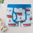 thumbnail image 2 of dmqupv Toddler Boy Boys Potty Training Underwear Cool Boys Boxer Briefs Underwear Lightweight and Soft Light Blue,6-7 Years, 2 of 8
