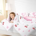 thumbnail image 4 of Castle Fairy Bowtie Personalized Alphabet C Full Size Comforter Sets,Cherry Bedding Sets, 4 of 8