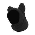 thumbnail image 3 of Stgfyxgs Pet Winter Ear Muffs Hat Windproof Ear Wrap Soft Warm for Dogs Pets Outdroor Black XL, 3 of 9