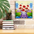 thumbnail image 6 of Epic Graffiti 'Flower Design 31' by Ata Alishahi, Giclee Canvas Wall Art, 12"x12", 6 of 8