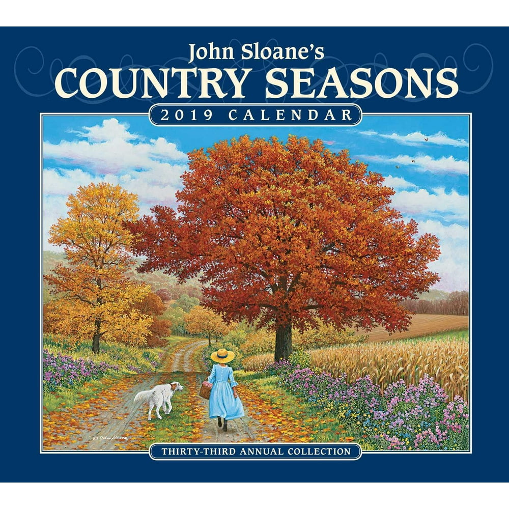 john-sloane-s-country-seasons-2019-deluxe-wall-calendar-other