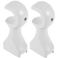 thumbnail image 1 of 2PCS Wood Curtain Rod Brackets Curtain Support Bracket Window Curtain Rod 28mm Bracket Curtain Rod Bracket Holding Accessories, 1 of 4