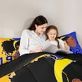 thumbnail image 5 of Castle Fairy Teens Black Girl Queen Comforter Set,Romantic Fashion Bedding Comforter Set, 5 of 8
