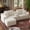 Beige, variant on Eyisean 111" Comfy Modular Sectional Sofa Cloud Couch with Cup Holder & Storage, USB Ports, Modern Corduroy L Shaped Fluffy Boneless Couches with Deep Seat & Ottoman, No Assembly, for Living Room