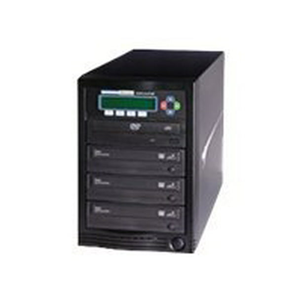 Kanguru DVD Duplicator 1 to 3 Target - Duplicateur de Disque - DVD Rw ( R DL) x 3, DVD-ROM x 1 - Lecteurs max: 4 - 24x - USB 2.0 - Externe - Conforme TAA