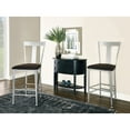 thumbnail image 2 of Powell 30" Bar Stool in Silver, 2 of 3