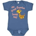 thumbnail image 3 of Inktastic My Great Grandma Loves Me Cute Giraffe Boys or Girls Baby Bodysuit, 3 of 5