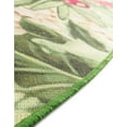 thumbnail image 5 of Jill Zarin Caribbean Outdoor Collection Area Rug - Jamaica (2' x 3' 1" Oval Beige and Green/Light Brown), 5 of 6