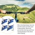 thumbnail image 4 of pitrice 4 Pairs V Brake Pad Modified Accessories Braking Pads Bike Replace Accessory Blue, 4 of 6