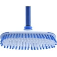 thumbnail image 3 of Superio Deck Scrub Brush with Long Handle, Heavy Duty Stiff Bristles with Scraper - Cleans Hot Tub, Swimming Pool, Granite Tiles, Bathroom, Patio, Kitchen, Wall and Deck (2, 54 Inch Handle), 3 of 5